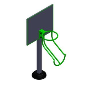 Купить Тренажер уличный для людей с ОВЗ Минибаскетбол ТС 1007 в Мышкине 